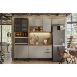 Cozinha Completa Firenze 4 Peças 10 Portas 2 Gavetas - 5