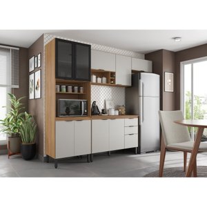 Cozinha Completa Firenze 4 Peças 10 Portas 2 Gavetas