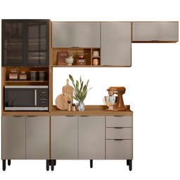 Cozinha Completa Firenze 4 Peças 10 Portas 2 Gavetas - 2