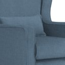 Ver imagem 3 de Poltrona Aurora com Pés em Balanço Linho ? Conforto, Elegância e Estilo para Sala e Amamentação