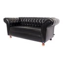 Ver imagem 3 de Sofá Chesterfield Conde Del 1,80:CORANO PRETO