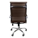 Ver imagem 5 de Cadeira Eames Esteirinha Presidente Escritório Boston Eames Alta - Marrom