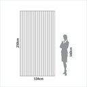 Ver imagem 5 de Painel Decorativo Ripado Mdf em Barra 134x250cm (3,35m²) Pa75 Dalla Costa -freijó