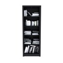 Ver imagem 6 de Armário para Escritório 171,5x60cm com 2 Portas e 5 Prateleiras ME4105 Preto