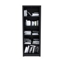Ver imagem 6 de Armário para Escritório 171,5x60cm com 2 Portas e 5 Prateleiras ME4105 Preto