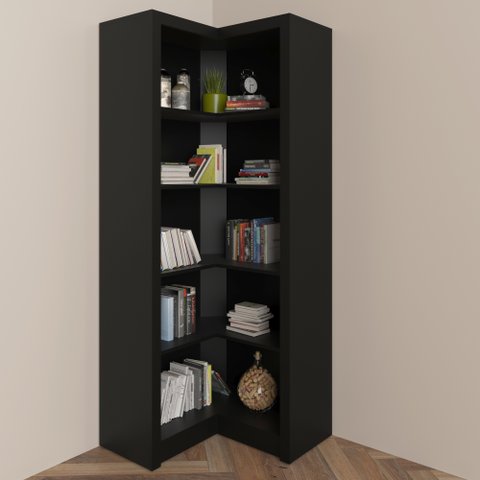 Armário de Canto Aberto com 6 Prateleira ME4132