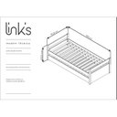 Ver imagem 6 de Bicama 90x190cm em Madeira Maciça Double Yescasa