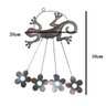 Sino Dos Ventos Flores Lagarto Kit 3 Unidades Decoraçao Jardim Quintal Varanda Ambiente Externo Enfe - 4