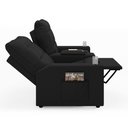 Ver imagem 6 de Poltrona do Papai Reclinável Cinema 2 Lugares Manual Baú Usb Haifa F05 Facto Preto - Lyam Decor