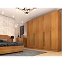 Ver imagem 1 de Quarto de Casal Roupeiro 6 Portas Portugal, Cama Casal, Cabeceira e Cômoda 5 Gavetas