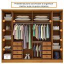 Ver imagem 6 de Quarto de Casal Roupeiro 6 Portas Portugal, Cama Casal, Cabeceira e Cômoda 5 Gavetas