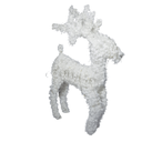 Ver imagem 1 de Rena Aramada Revestida com Flocos de Neve e Led