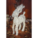 Ver imagem 3 de Rena Aramada Revestida com Flocos de Neve e Led