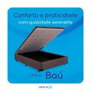 Ver imagem 6 de Cama Box Baú Solteiro Serenelife - Corano Marrom