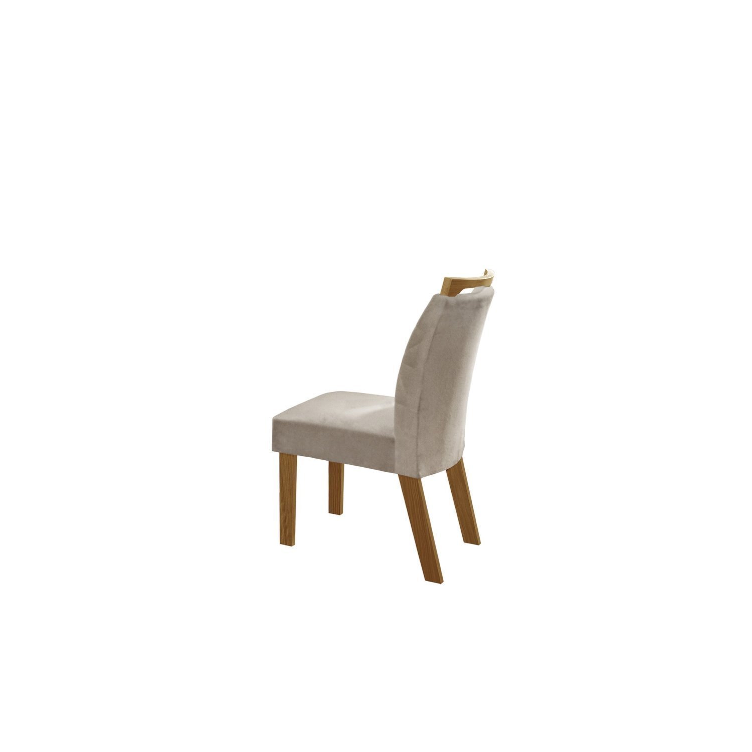 Conjunto Sala de Jantar Mesa Vitória 180x90cm e 6 Cadeiras Apollo - 5