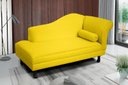 Ver imagem 2 de Recamier Divã Dubai 140 Cm Braço Esquerdo Amarelo
