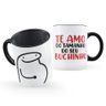 Caneca Flork Te Amo do Tamanho do Seu Buchinho - 1