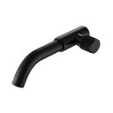 Ver imagem 1 de Torneira de Banheiro Lavatório Lavabo de Parede Redonda Black Preto Luxo Metal Premium