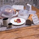 Ver imagem 4 de Porta Torradas e Biscoitos 2 em 1 Incluso Bandeja interna para Servir - Plasútil