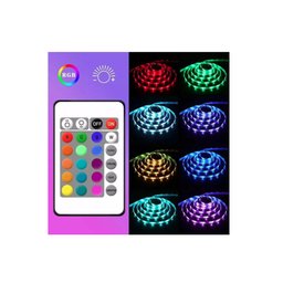 Fita Led 3528 Rgb 5mt 5v Usb Controle Remoto Ritimo Musical - 3