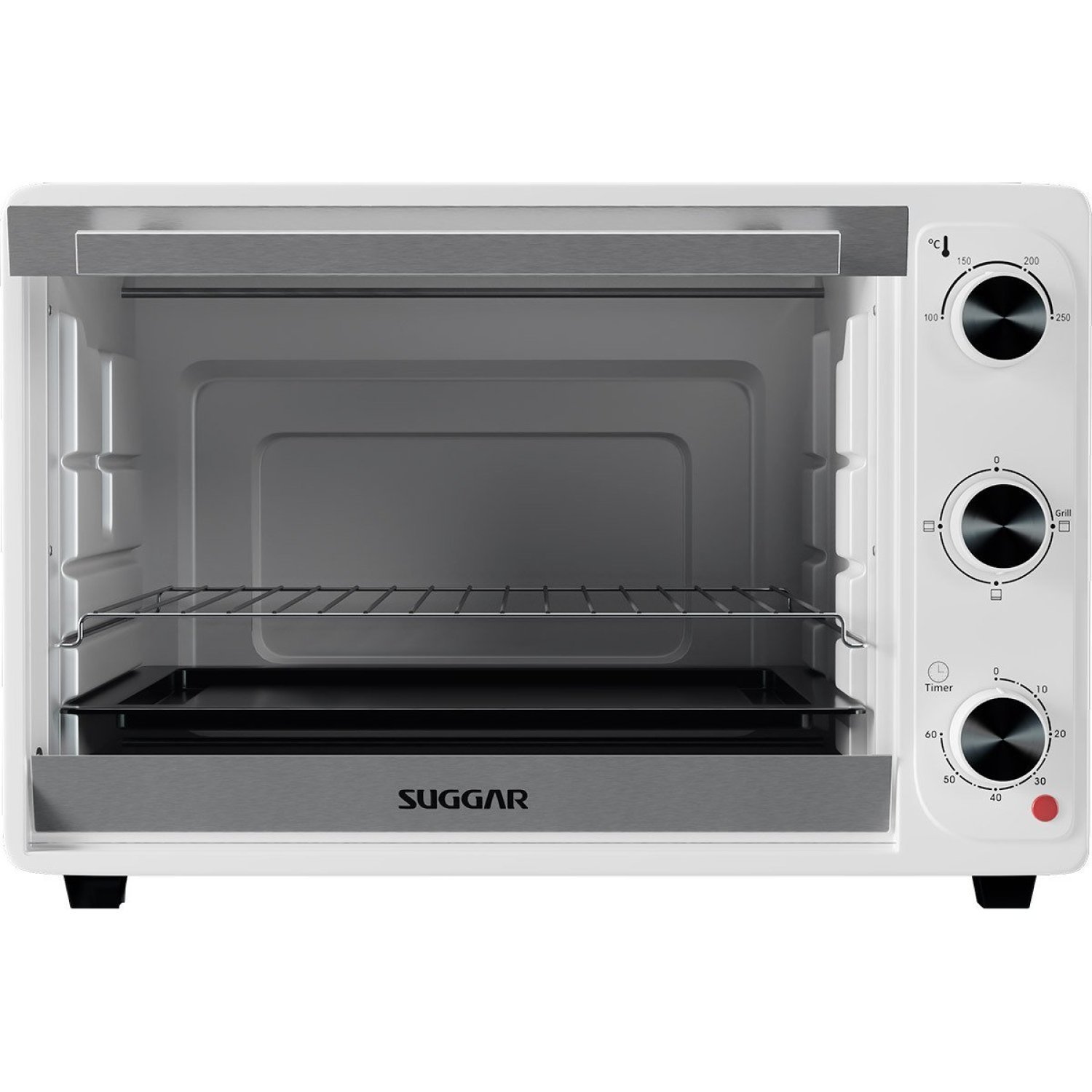 Forno Eletrico 50 Litros Suggar 220V Branco - 6