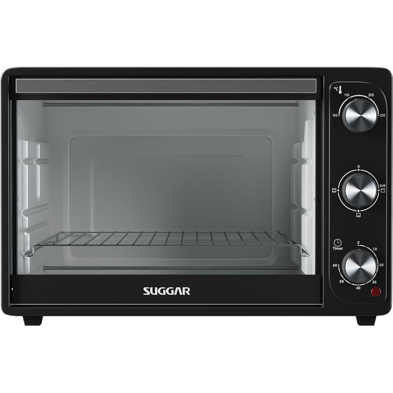 Forno Eletrico 42 Litros Suggar 127V Preto - 3