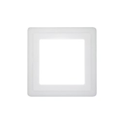 Plafon Led Embutir Dual Color 18w+6w Quadrado - 1