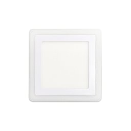 Plafon Led Embutir Dual Color 18w+6w Quadrado - 2