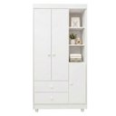 Ver imagem 5 de Quarto de Bebê Guarda Roupa 3 Portas e Cômoda 100% MDF Nina