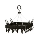 Ver imagem 3 de Varal Multiuso 24 Prendedores Quadrado Preto Mor