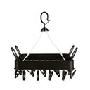 Ver imagem 1 de Varal Multiuso 24 Prendedores Quadrado Preto Mor