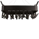 Ver imagem 4 de Varal Multiuso 24 Prendedores Quadrado Preto Mor