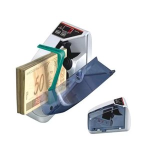Contador Cedulas Maquina Contar Dinheiro Portatil Notas Euro Real Dolar Mini Profissional