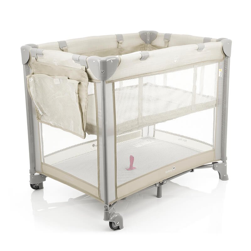 Berço Safety Mini Play Beige