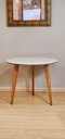 Ver imagem 2 de Mesa de Jantar Redonda Júlia de 90cm - Pés em Madeira Maciça