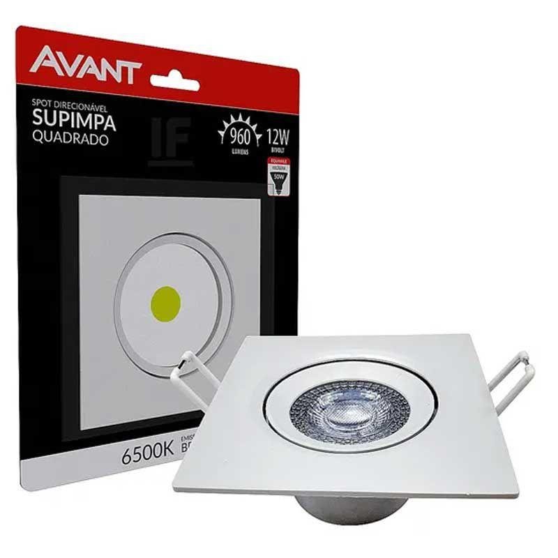 Luminária Spot Led Supimpa Embutir 5w Bivolt 6500k Avant Embutir Supimpa 5w - 3