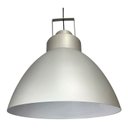 Ver imagem 4 de Lustre Pendente Utron King Estilo Industrial Alumínio 40cm - Cinza/branco Monocromático