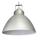 Ver imagem 4 de Lustre Pendente Utron King Estilo Industrial Alumínio 40cm - Cinza/branco Monocromático