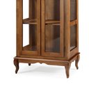 Ver imagem 3 de Cristaleira Madeira Maciça 2 Portas Laterais em Vidro 3 Prateleiras 60301 Linz Móveis