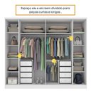 Ver imagem 6 de Quarto de Casal Roupeiro 6 Portas Portugal com Pés, Cama Casal Queen, Cabeceira e Cômoda 5 Gavetas