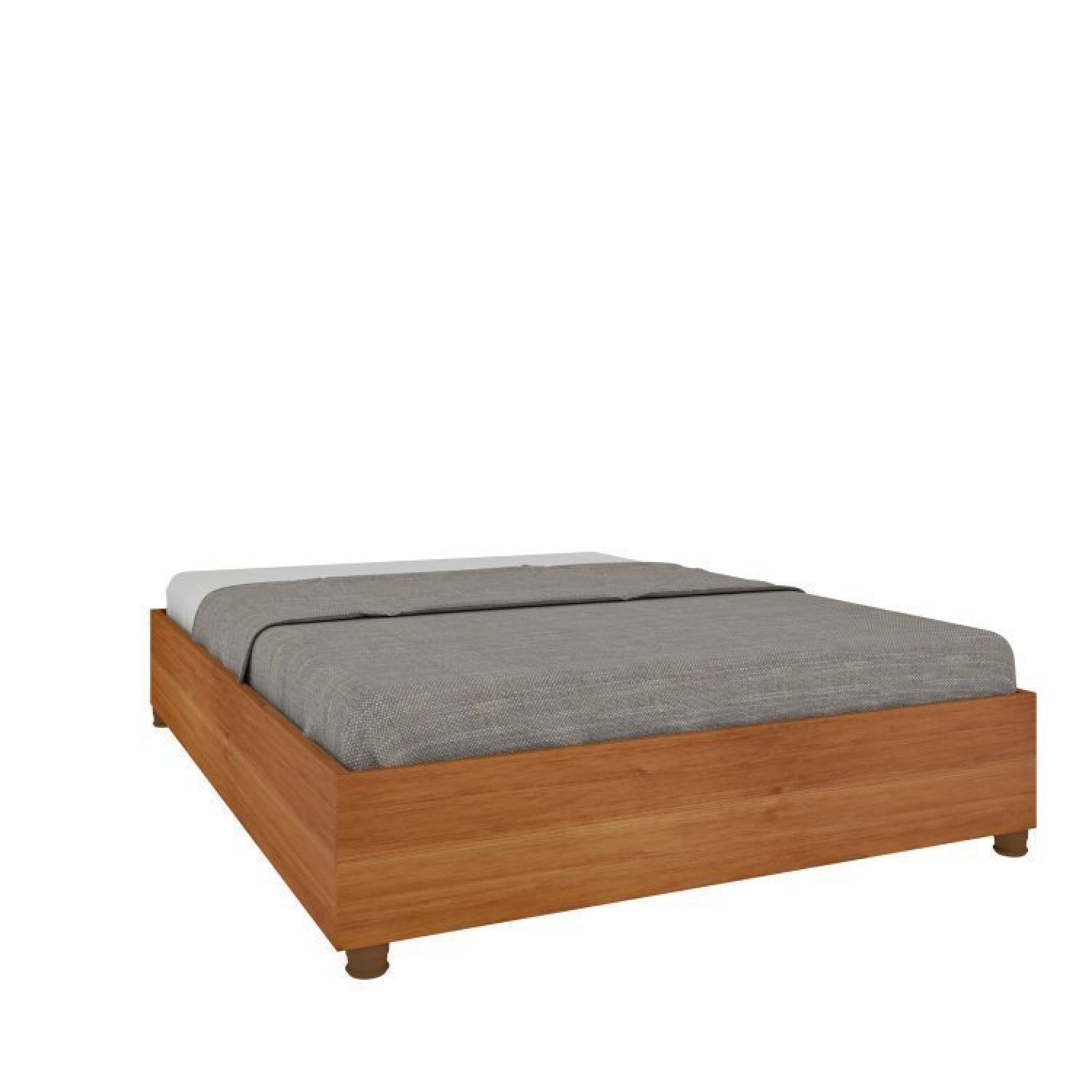 Quarto de Casal Roupeiro 6 Portas Portugal com pés, Cama Casal Queen, Cabeceira e Cômoda 5 Gavetas - 15