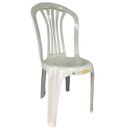 Ver imagem 5 de Cadeira Plástica Reforçada Capacidade 154kg Branca
