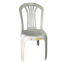 Ver imagem 4 de Cadeira Plástica Reforçada Capacidade 154kg Branca