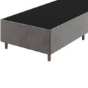 Ver imagem 3 de Base Box Solteiro 37cm x 188cm x 88cm Treviso Liso