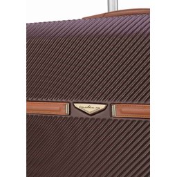 Mala de Viagem Polo King Sicilia C/ Cadeado - Tam M - Marrom - 3