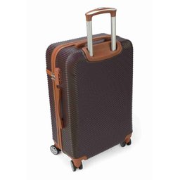 Mala de Viagem Polo King Sicilia C/ Cadeado - Tam M - Marrom - 2