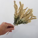 Ver imagem 3 de Buque Flor Artificial Trigo Deserto Bege