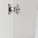 Ver mais imagens de Kit 2 Armários Locker Guarda Volume 4 Portas com Chave Multiuso , Academia e Vestiário ME4204 Branco