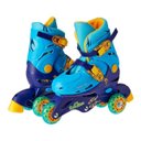 Ver imagem 1 de Patins Infantil Tri-Line Ajustável do 30-33 Azul - Fênix