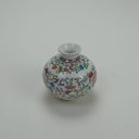 Ver imagem 6 de Vaso Decorativo de Cerâmica Color 9x9x9cm Enfeite Sala Mesa Estante Aparador